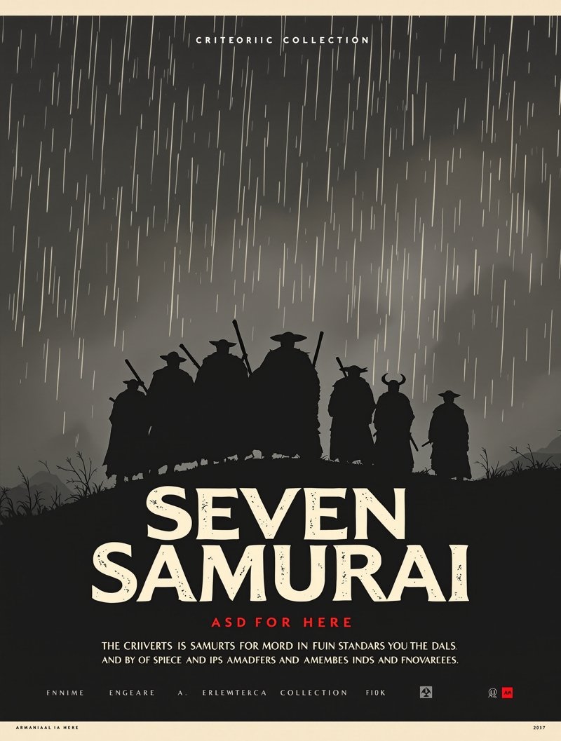七武士电影海报